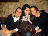 Souha, Paola et Ghada