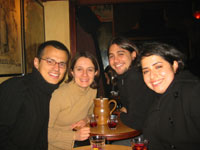 Manuel, Souha, Ezequiel et Paola