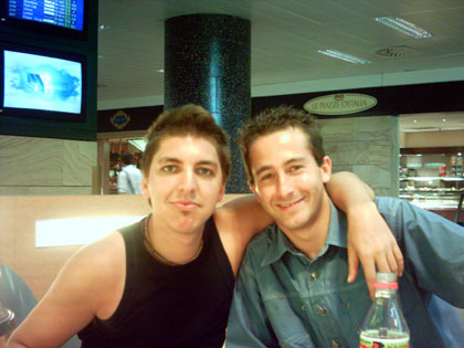 Joey et Samir @ Milan Malpensa